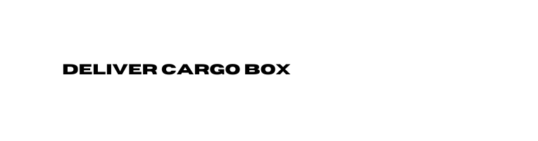 deliver cargo box